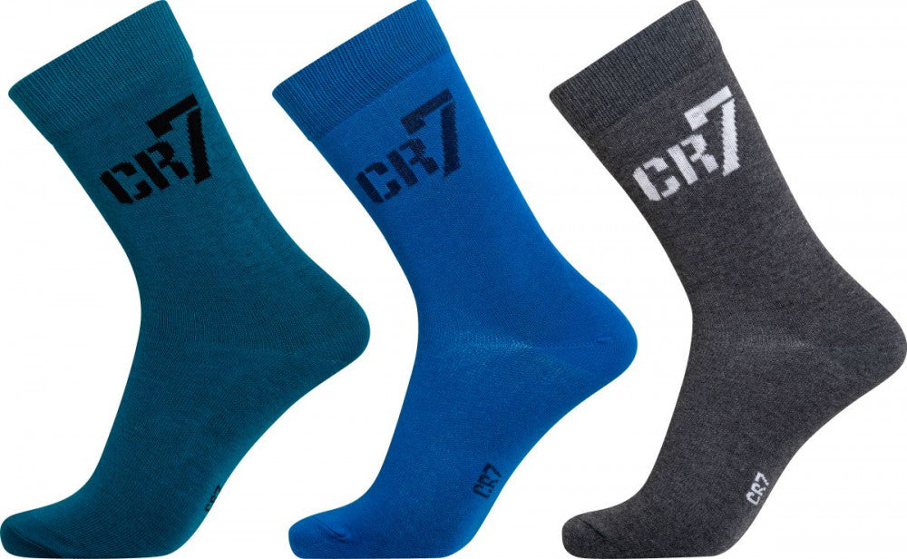 CR7 Gyerek zokni 3 darabos zöld/kék/szürke - MYBRANDS.HU