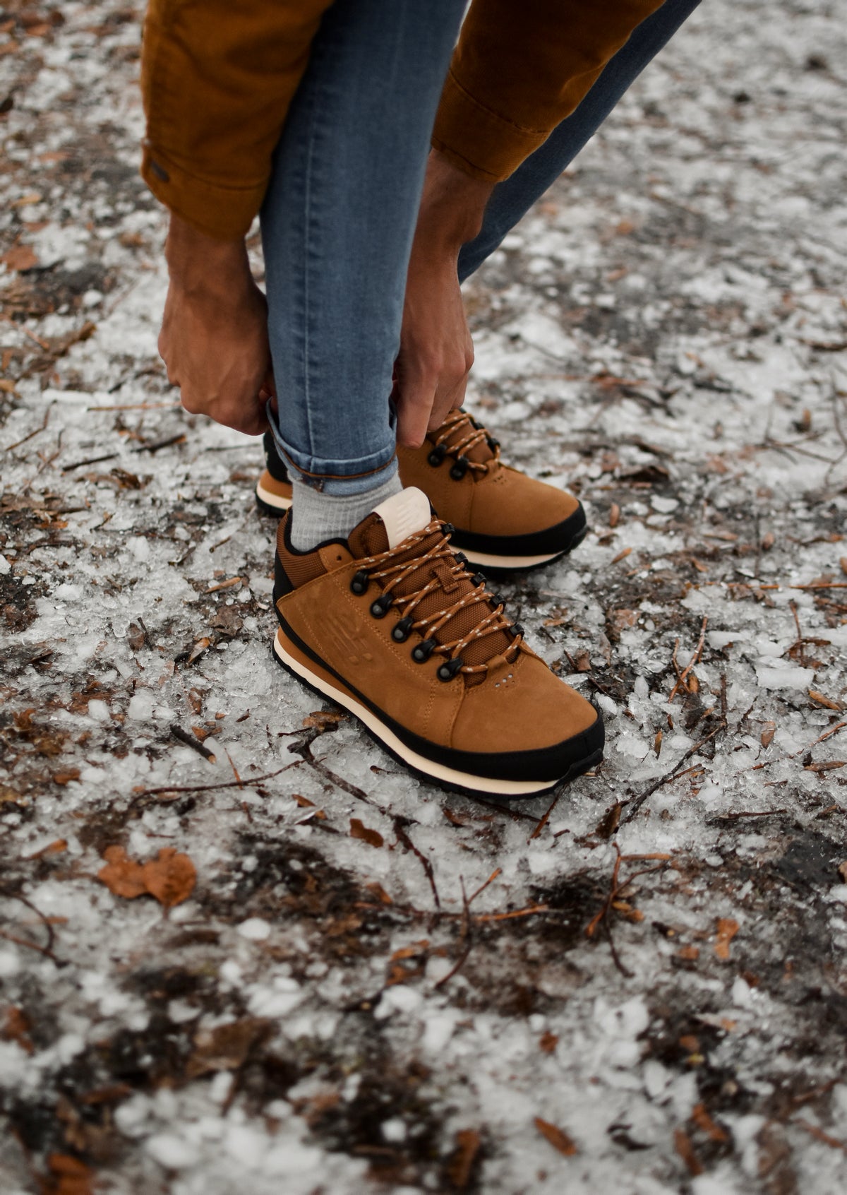 New Balance 754 férfi téli cipő H754LFT, barna