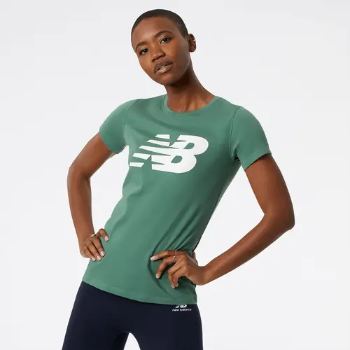 New Balance női póló, zöld - MYBRANDS.HU