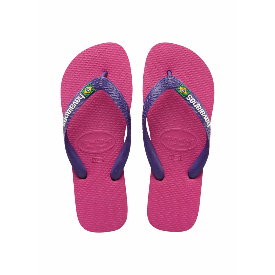 Havaianas Brasil Logo flip-flop papucs, rózsaszín - MYBRANDS.HU