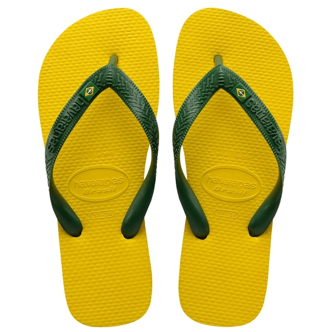 Havaianas Brasil flip-flop papucs, sárga - MYBRANDS.HU