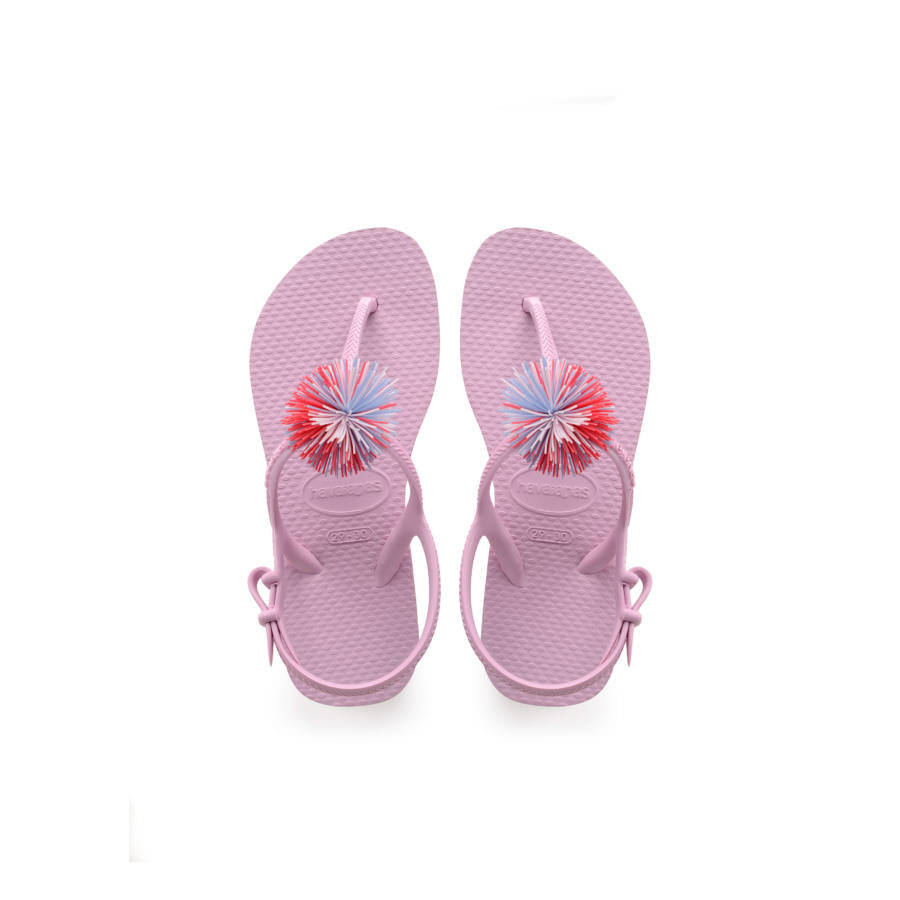 Havaianas Gyerek Freedom Sl Pompom flip-flop papucs, rózsaszín - MYBRANDS.HU