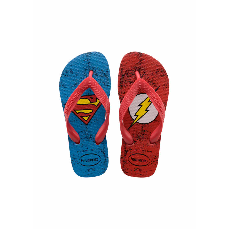 Havaianas Gyerek Herois DC flip-flop papucs, piros/kék - MYBRANDS.HU