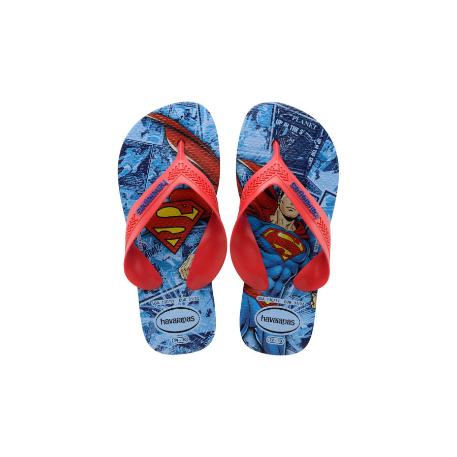 Havaianas Gyerek Herois Max flip-flop papucs, kék/piros - MYBRANDS.HU