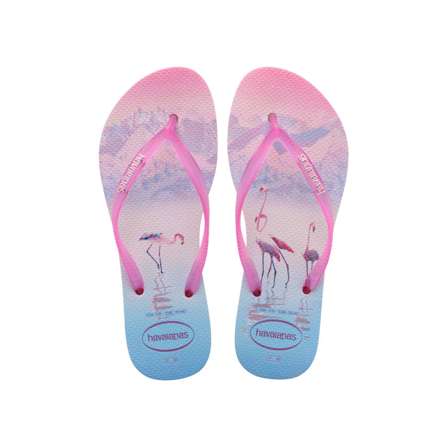 Havaianas Slim Paisage flip-flop papucs, rózsaszín - MYBRANDS.HU
