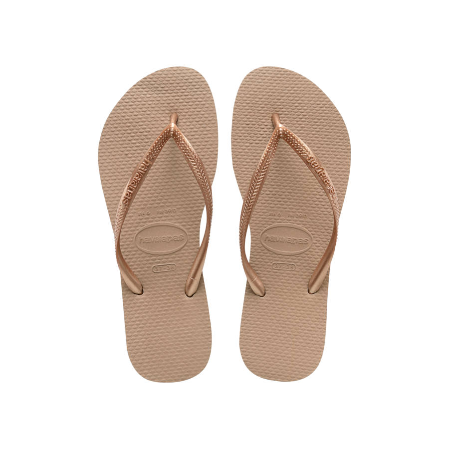 Havaianas Slim flip-flop papucs, rozé arany - MYBRANDS.HU