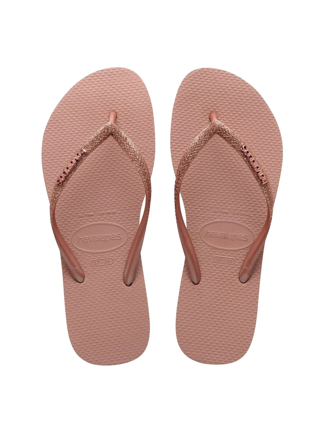 Havaianas Slim Glitter flip-flop papucs, rózsaszín - MYBRANDS.HU