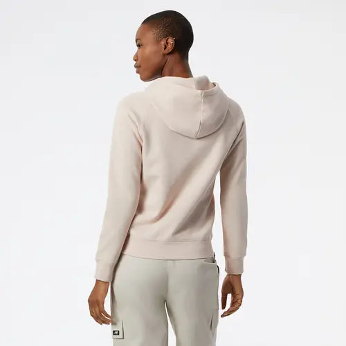 New Balance kapucnis női pulóver, bézs - MYBRANDS.HU