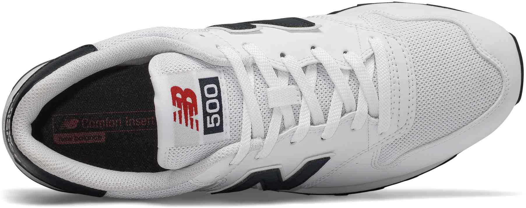New Balance 500 férfi cipő GM500SWB, fehér - MYBRANDS.HU
